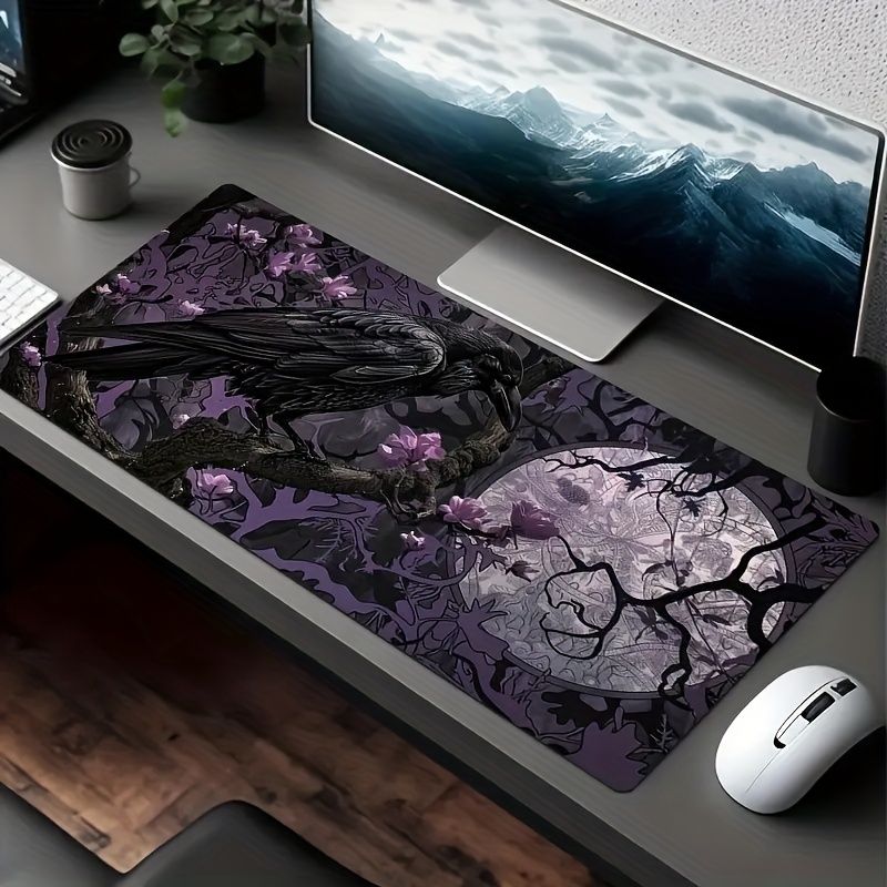 Tradescantia Purple - Tappetino per mouse Gothic Raven Moonlight