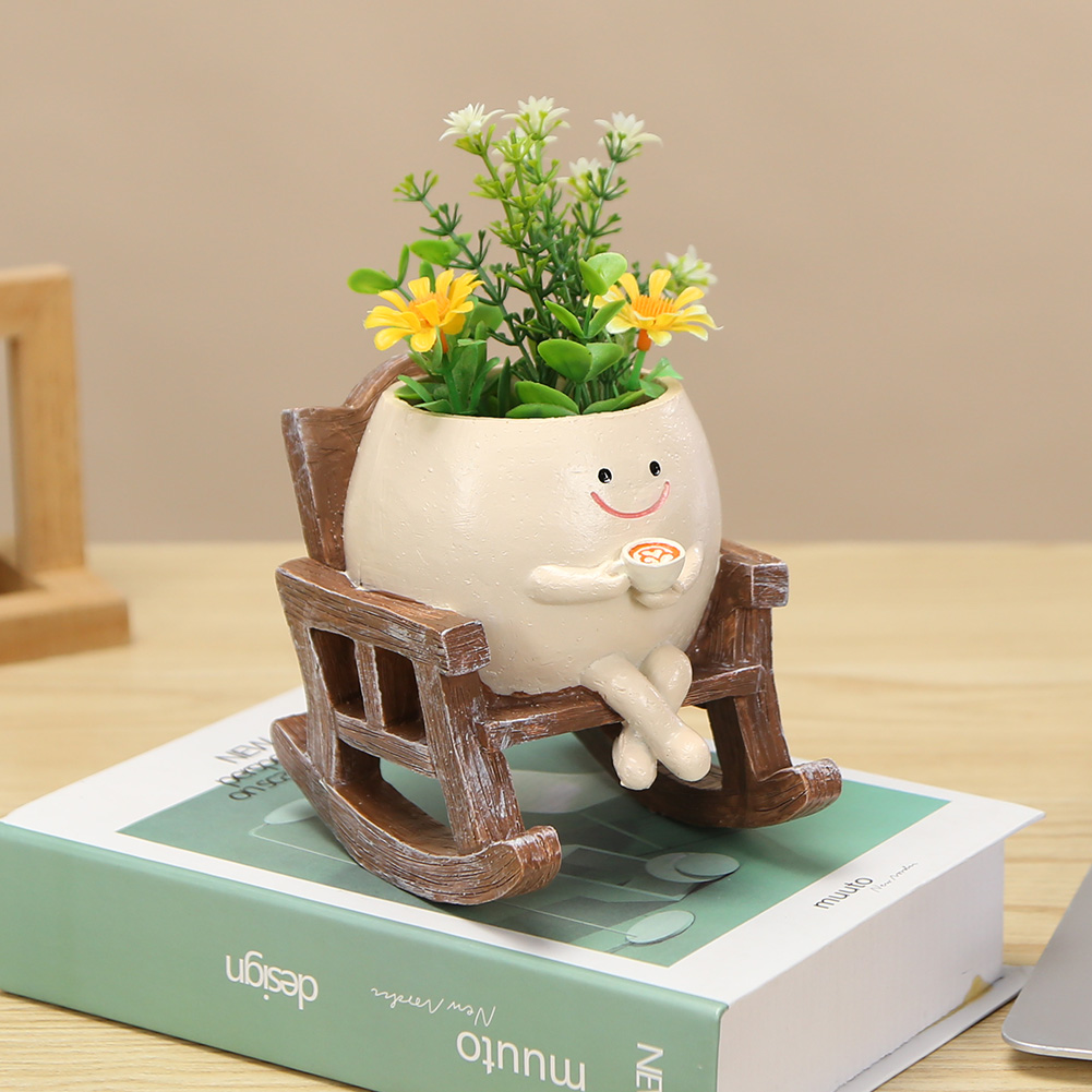 Echeveria Succulent - Vaso per Piante Grasse a Forma