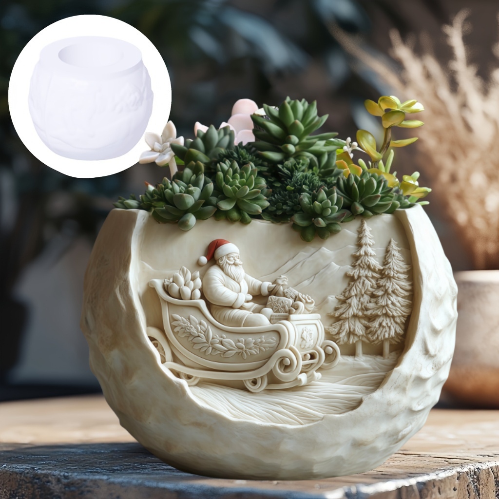 Slitta di cedro Babbo Natale R - Echeveria Succulent recensione e prezzo