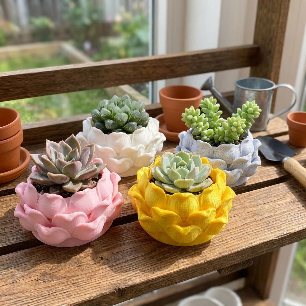 Vaso per Piante Succulente a F - Echeveria Succulent recensione e prezzo